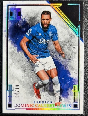 Dominic Calvert-Lewin 2024-25 Panini Impeccable Premier League Gold 08/10 #20 - Image 1 of 2