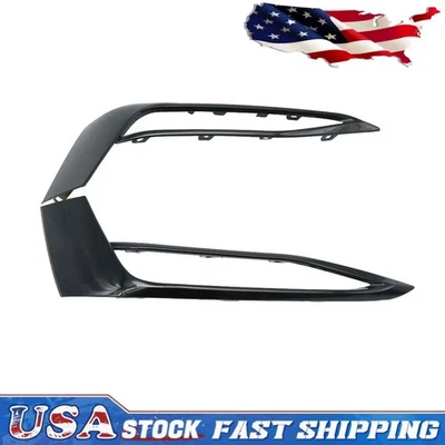 Front Fog Light Grille Trim Cover Glossy For 2017-2020 BMW 540i, 540i xDrive G30 - Image 1 of 4