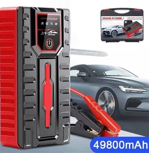 50000 mAh Auto KFZ Starthilfe Powerbank Jump Starter 12V Ladegerät Booster  PKW - Bild 1 von 6