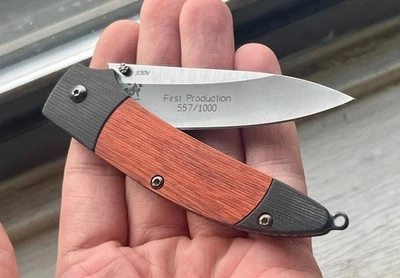 NUEVO Benchmade 480 Shoki NakLok - 557/1000 Limited 🥇 Clase GANADORA DE PREMIOS DE ORO Foto 1 de 4