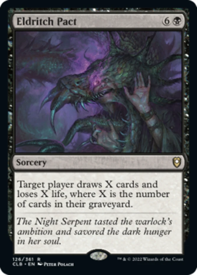 x1 Eldritch Pact - Battle for Baldur's Gate - NM - MTG - Image 1 of 1