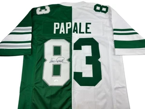 Vince Papale Signed Autographed Football Jersey JSA Philadelphia Eagles WR! - Foto 1 di 1