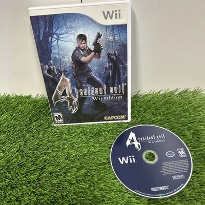 Resident Evil 4 Wii Edition (Nintendo Wii, 2007) complete CIB w/ manual Tested - Image 1 of 4