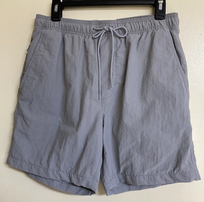 Pantalones Cortos Para Hombre American Eagle Talla S Trekker Cortos Cintura Elástica Pull-on Gris Lt Foto 1 de 4