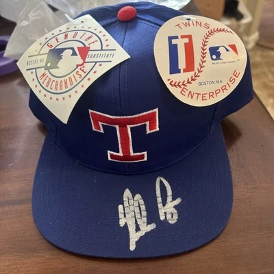 Sombrero firmado por Nolan Ryan Texas Rangers certificado recuerdos deportivos Foto 1 de 4