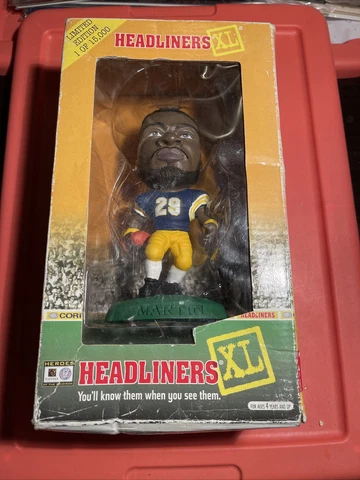 Vtg Pitt Panthers Curtis Martin Headliners XL Figure Pittsburgh NY Jets Patriots Cover