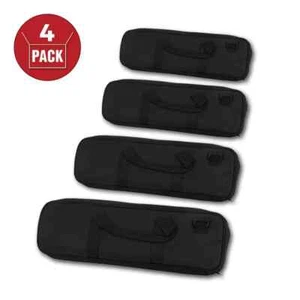 US Chess Federation's Deluxe Chess Bag - Black (4 Pack) - Picture 1 of 4