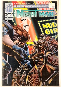 THE NIGHT MAN #2 Malibu Comics 1993 Ultraverse - Picture 1 of 1