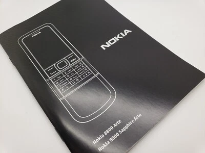 VGC Nokia 8800 Sapphire Arte User Guide Manual  3UKPOST - Image 1 of 4