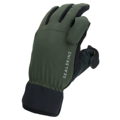 Sealskinz Stanford Waterproof All Weather Sporting Glove - Green/Black - Image 1 of 4