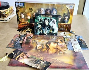 New Pez set - The Hobbit An Unexpected Journey plus 2 LOTR calendars & Bookmarks - Picture 1 of 11