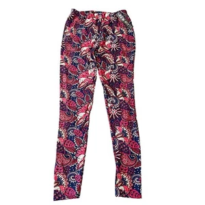 New Mix Womens Leggings Pants Plus Size High Waist Colorful Retro Hipster Artsy - Picture 1 of 14