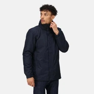 Regatta Beauford Herren marineblau wasserdicht isolierte Thermoschutzjacke #TRA361 - Bild 1 von 4