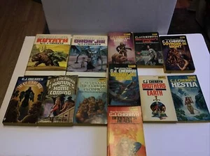 C. J. Cherryh Lot of 12 Books- 2 Hardcover 10 Paperback Fantasy/Science Fiction - Picture 1 of 7