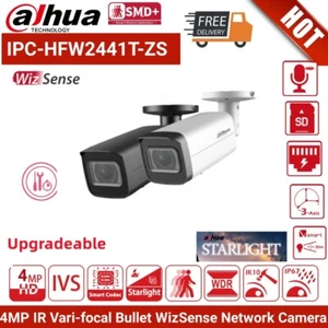 Dahua IPC-HFW2441T-ZS 4MP 5xZoom Starlight WizSense IP Bullet Camera IR 60m SMD+ - Picture 1 of 23