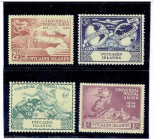 PITCAIRN ISLANDS 1949 UPU MH CV $18.50 - Picture 1 of 2