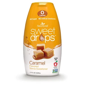 Gotas dulces - Edulcorante líquido con sabor a stevia, extracto de stevia, cero calorías, G - Imagen 1 de 12