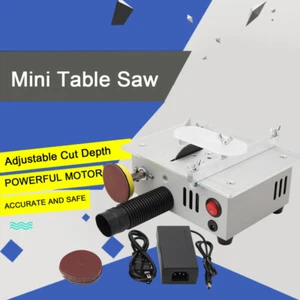 Mini Tischkreissäge Multifunktionale Tischkreissäge Elektro Haushalt DIY Schneidwerkzeug - Bild 1 von 10