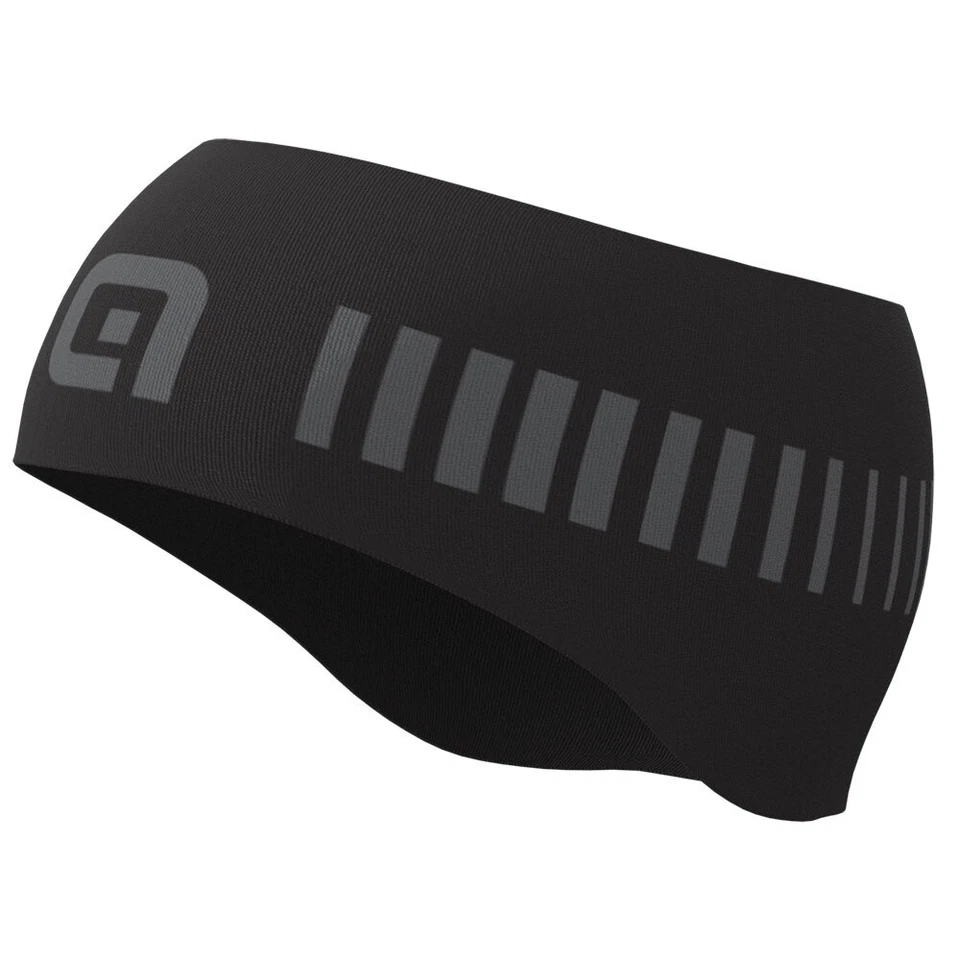 ALE Strada Cycling Earband Under Helmet - Black/Grey L20061219 - Image 1 of 1