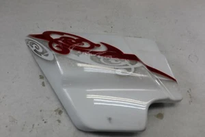 OEM Harley Davidson Side Cover LEFT 2013 Roadglide Wht/Red 66250-09 - Picture 1 of 5