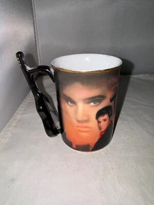 2002 Elvis Presley's Greatest Heartbreak Hotel Bradford Porcelain Mug-Mint - Picture 1 of 4
