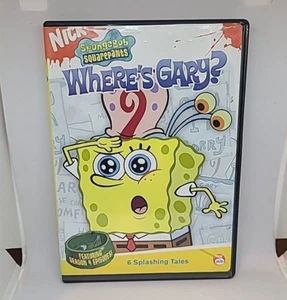 SpongeBob SquarePants: Where's Gary? Splashing Tales DVD 6 Eps Nickelodeon - Picture 1 of 14
