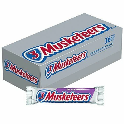 3 Musketeers Chocolate Candy Bar Milk Chocolate
