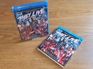 THEY LIVE new Bluray US import Shout/Scream Factory(rare OOP slipcover slipcase) - Picture 1 of 3