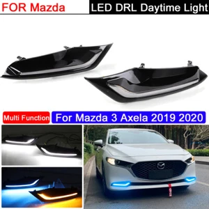 Daytime Running Lights LED DRL Fog Lamp Replacement Bumper For Mazda 3 Axela - Picture 1 of 12