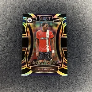 Elijah Adebayo 1/1 Black Panini Select 2023-24 Equalizers Rookie Luton Town - Picture 1 of 2