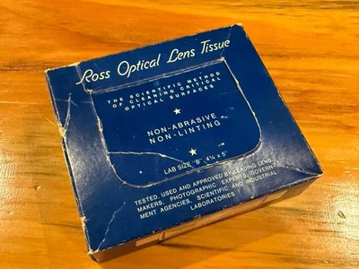 Lente óptica Ross vintage tejido seguro para lentes fotográficas cámara algunos usados Foto 1 de 4