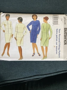 Vestido Butterick 5628 Personal Fit She’ll/Clásico NUEVO Talla 24 - Imagen 1 de 7