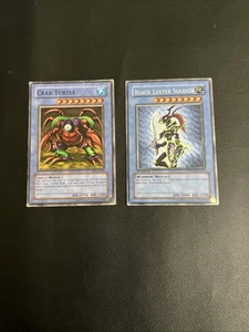 Yu-Gi-Oh! TCG Black Luster Soldier -  DPYG-EN017 1st Edition + Crab Turtle - Picture 1 of 4
