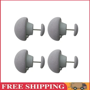 4/8 piezas clips de sábanas fijador de edredón de setas para el hogar (4 piezas gris) - Imagen 1 de 6