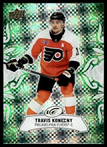 2024-25 Upper Deck Ice Emerald Green Travis Konecny Philadelphia Flyers #33 - Bild 1 von 3