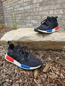 Adidas NMD_R1 "Black OG" GZ7922 rot blau weiß, Herrengröße 8,5 - Bild 1 von 10