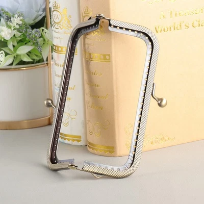  12 .5cm Taschenrahmen Kuss -Lock -Münzbaus Geldbörsen Verschluss - Bild 1 von 4