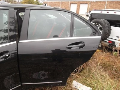 Mercedes Benz Clase C C300 C350 C350 2008-2014 puerta trasera conductor negro Foto 1 de 4