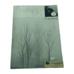 Fleetwood Mac Sheet Music Rare Bare Tree 70s Pop Music Merchandise Vintage Photo - Picture 1 of 11