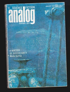 Analog Magazine January 1972 Wade Curtis Isaac Asimov Christopher Anvil - Bild 1 von 1