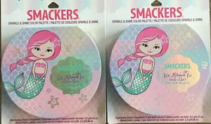 2 New Lip Smackers Sparkle & Shine Mermaid Palette Eyes Face Glitter Makeup——33 - Picture 1 of 3