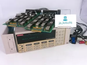 SISTEMA DE INTERRUPTOR DE ADQUISICIÓN DE DATOS KEITHLEY 7001 con 2 tarjetas de escáner (7166) R2803 - Imagen 1 de 18