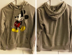 Disney Authentic Gray Mickey Mouse Graphic Hoodie Child (3/5) - Picture 1 of 9