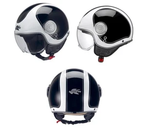CASCO KAPPA JET DEMIJET PICCOLO ECONOMICO UOMO BIMBO DONNA BANCO NERO - Photo 1/1