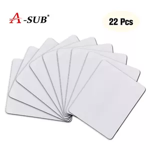 A-SUB Sublimation Blanks, Large Extended Gaming Mouse Pads 9.4"x7.9"x0.12" 22PK - Picture 1 of 10