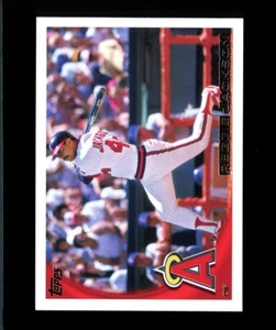 2010 Topps Legend Variation #130 Reggie Jackson SP Short Print Mint Centered - Picture 1 of 2