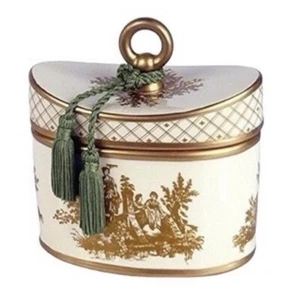Seda France Amapola de Seine 20oz 2-Wick Candle; Classic Toile Ceramic Container - Picture 1 of 11