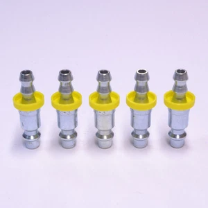 5 Foster 51-3 M Style 1/4" Body x 1/4" I.D. Push-On Hose Barb Air Hose Fittings - Picture 1 of 1
