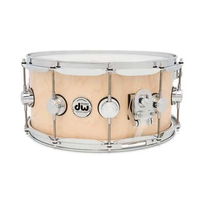 DW Collectors Maple 333 Snare Drum 14x6.5 Satin Oil w/ Zikit - Image 1 of 4