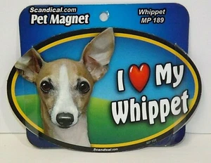 Scandical I Love My Pet Dog Lover Breed Magnet Refrigerator Car (Your Choice) - Picture 1 of 59